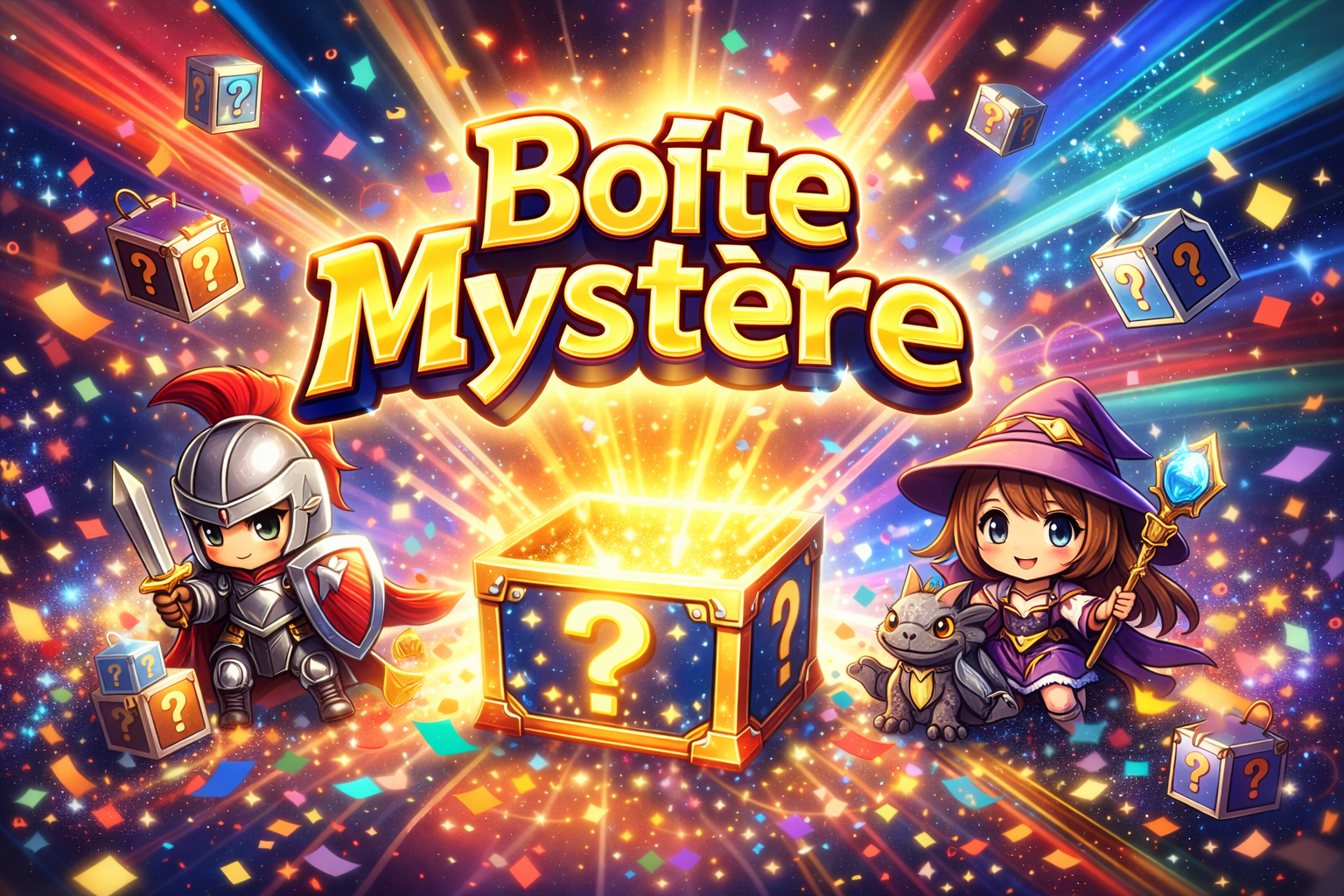 Nos boîtes mystère