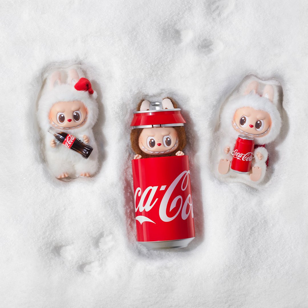 POP MART - LES MONSTRES SÉRIE COCA-COLA - Figurine surprise en vinyle