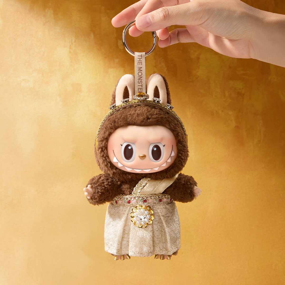 POP MART - LABUBU BONNE CHANCE À VOUS - Pendentif en peluche vinyle
