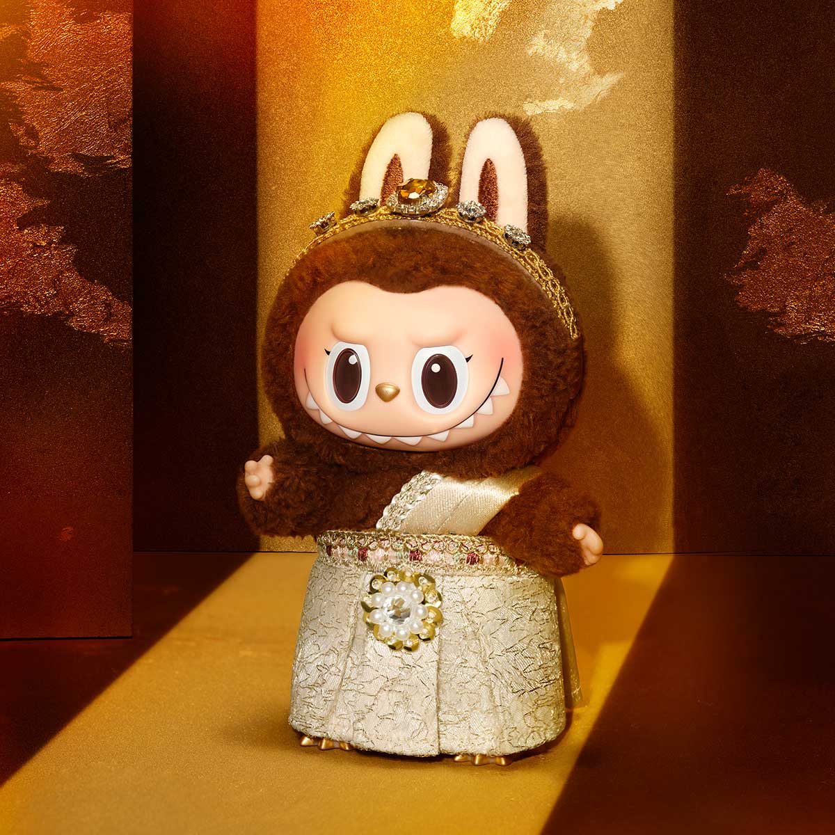 POP MART - LABUBU BONNE CHANCE À VOUS - Pendentif en peluche vinyle