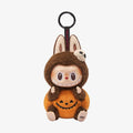 POP MART - Série Fête d'Halloween - Pendentif Citrouille Assise en Vinyle Peluche