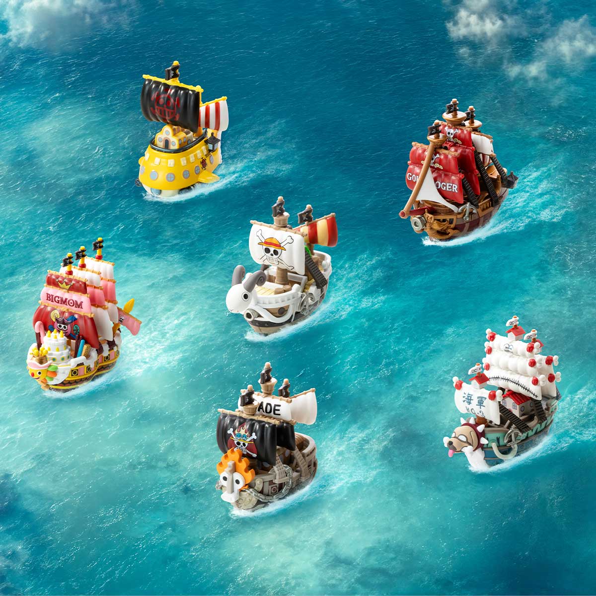POP MART - One Piece les véhicules de la série Grand Line - Boîte Mystère