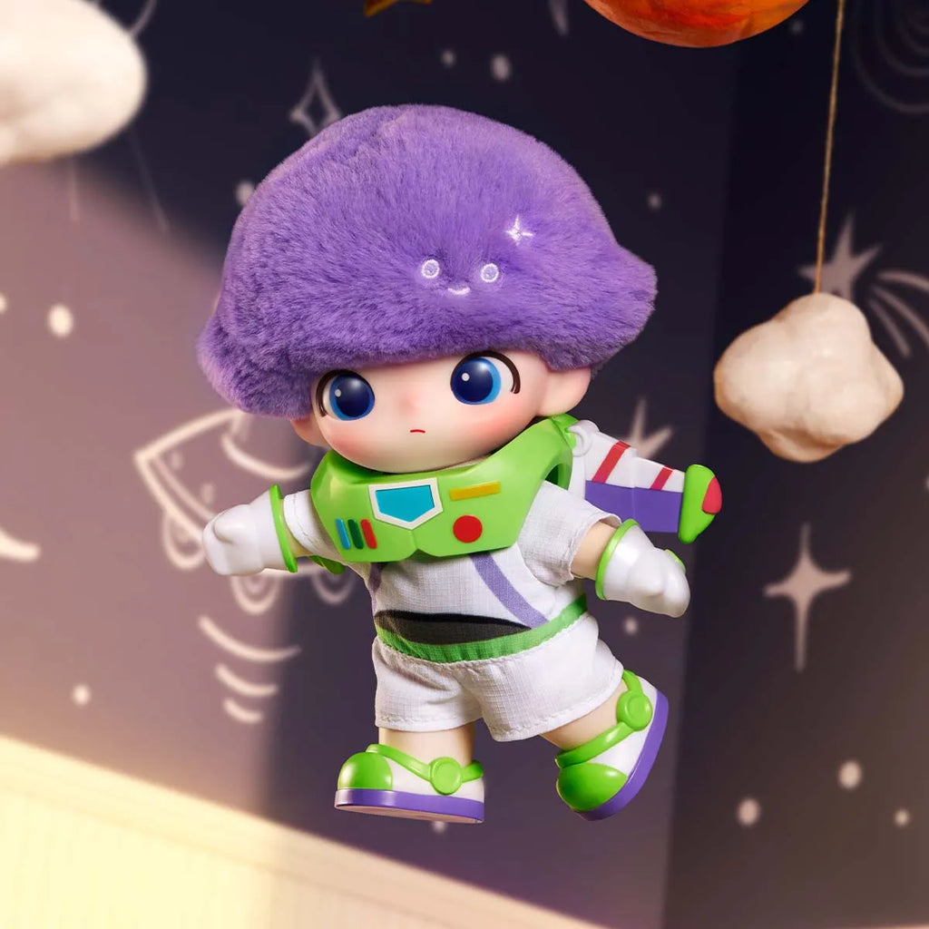 POP MART - DIMOO WORLD x PIXAR Series - Pendentif peluche vinyle