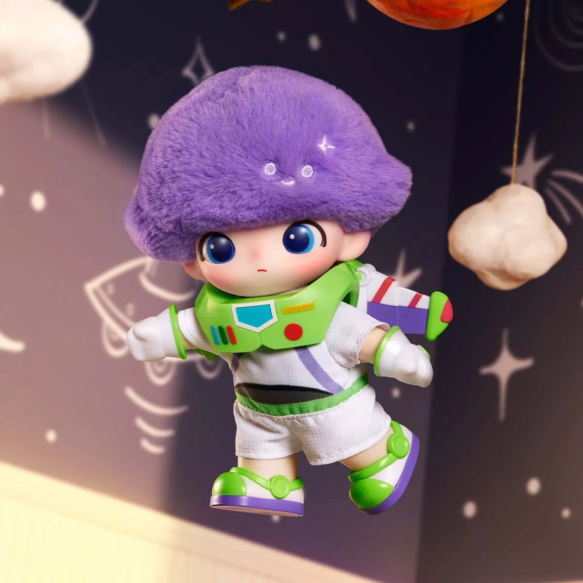 POP MART - DIMOO WORLD x PIXAR Series - Pendentif peluche vinyle