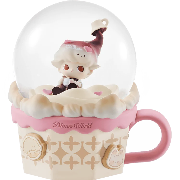 POP MART - DIMOO - Série Coup de foudre pour le café - Boule de cristal