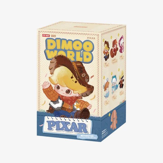 POP MART - DIMOO WORLD x PIXAR Series - Pendentif peluche vinyle