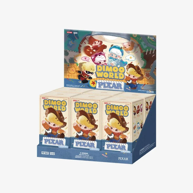 POP MART - DIMOO WORLD x PIXAR Series - Pendentif peluche vinyle