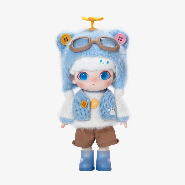 POP MART - DIMOO - Figurine d'action Ours pilote