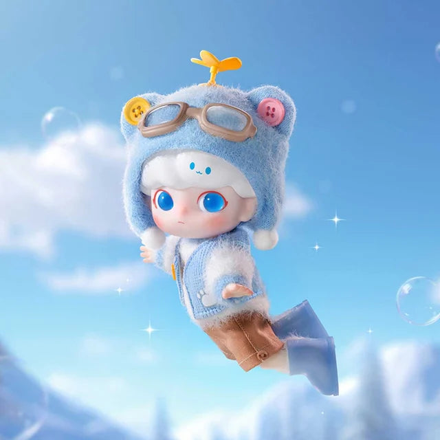 POP MART - DIMOO - Figurine d'action Ours pilote