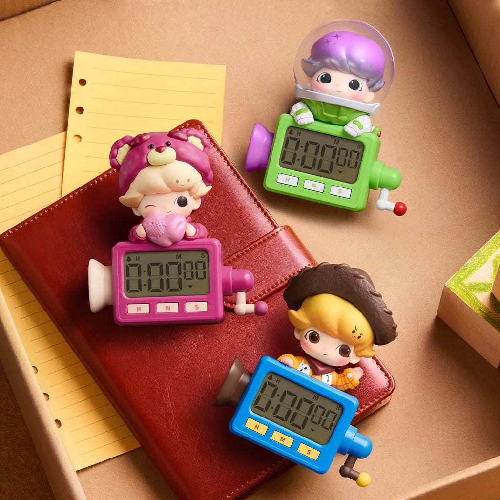 POP MART - DIMOO WORLD x PIXAR Série - Minuteur Aimant de réfrigérateur