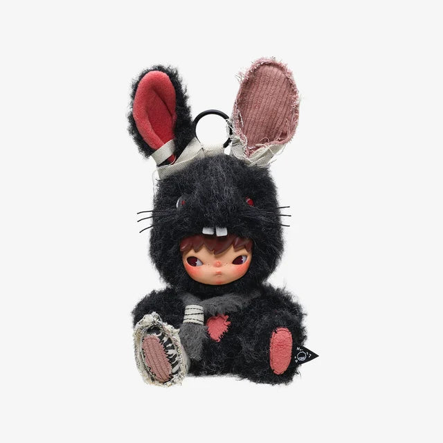 POP MART - Hirono Little Hare Pendentif poupée en peluche