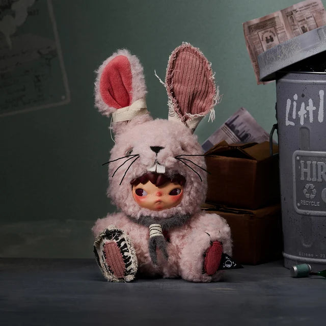 POP MART - Hirono Little Hare Pendentif poupée en peluche