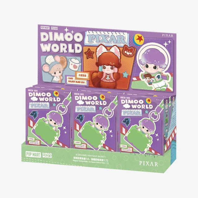 POP MART - DIMOO WORLD x PIXAR Series - Porte-cartes