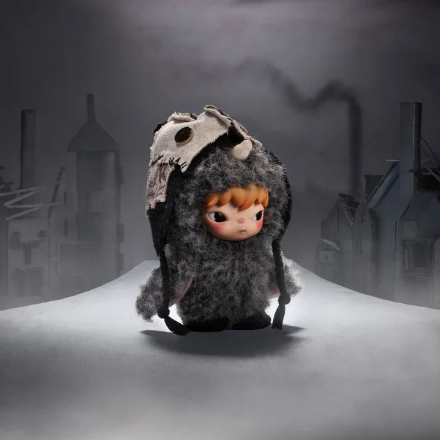 POP MART - Hirono Série Marcheur des Brumes - Pendentif Poupée en Peluche