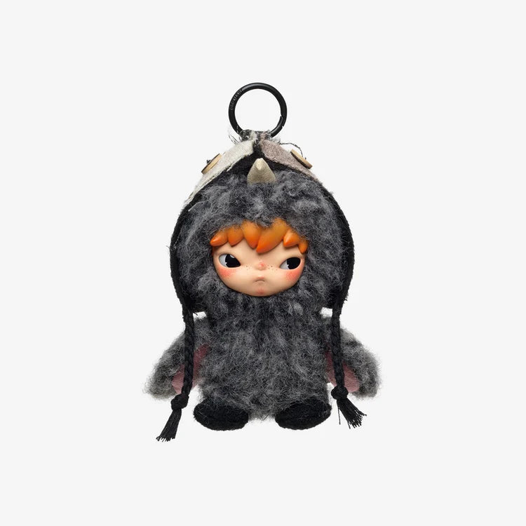 POP MART - Hirono Série Marcheur des Brumes - Pendentif Poupée en Peluche