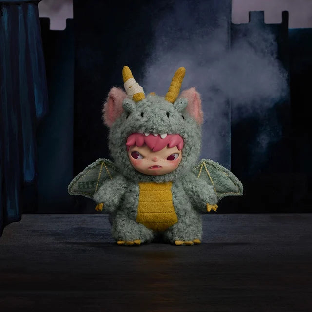 POP MART - Hirono Série Marcheur des Brumes - Pendentif Poupée en Peluche
