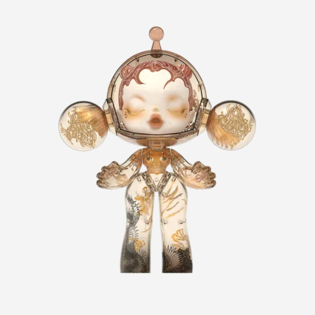 POP MART - MEGA α SKULLPANDA 400% Wu Jian'an - Le Ciel des Neuf Niveaux