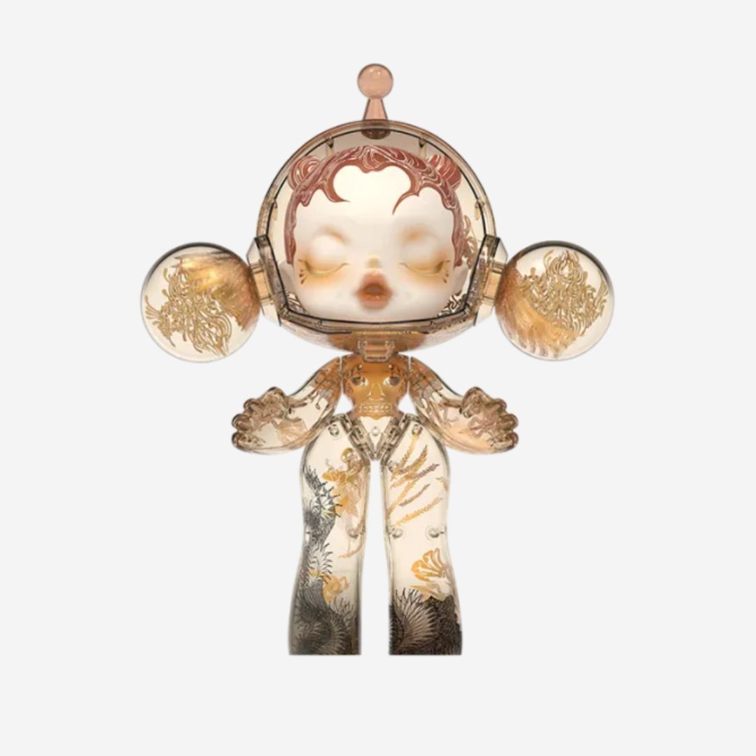 POP MART - MEGA α SKULLPANDA 400% Wu Jian'an - Le Ciel des Neuf Niveaux