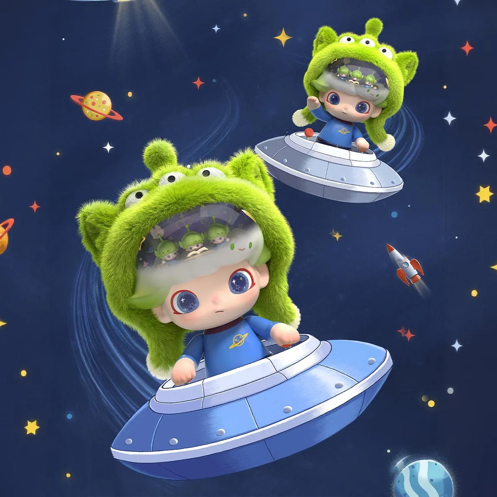 POP MART - MEGA JUST DIMOO 400% PIXAR-Alien