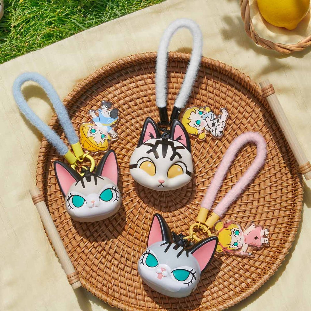POP MART - Squishy Charm de la série Baby Molly et Baby Tabby