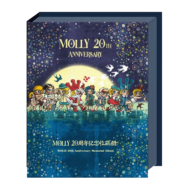 POP MART - Molly Édition collector du 20e anniversaire