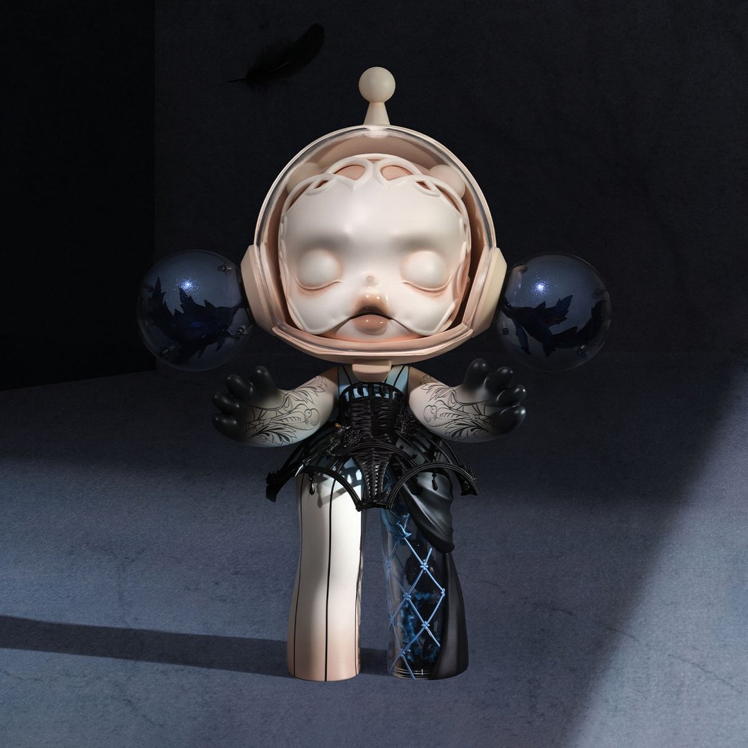 POP MART - MEGA α SKULLPANDA 400% Guo Pei-Univers alternatif