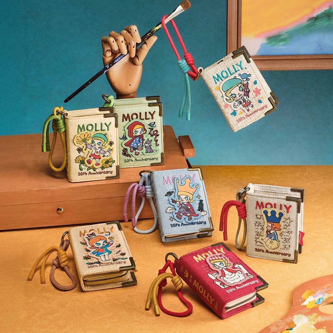 POP MART - Molly Collection Paysages en Chemin - Pochette mini album souvenirs