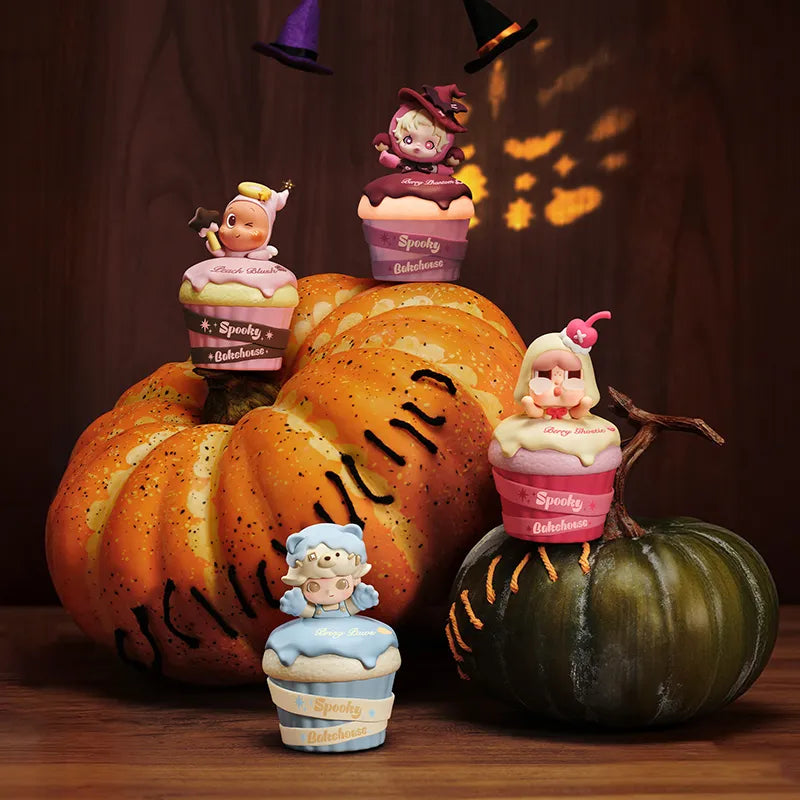POP MART - Série Spooky Bakehouse - Boîte lumineuse de projection pour veilleuse