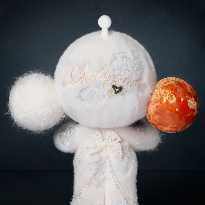 POP MART - MEGA α SKULLPANDA 400% Lune Blanche