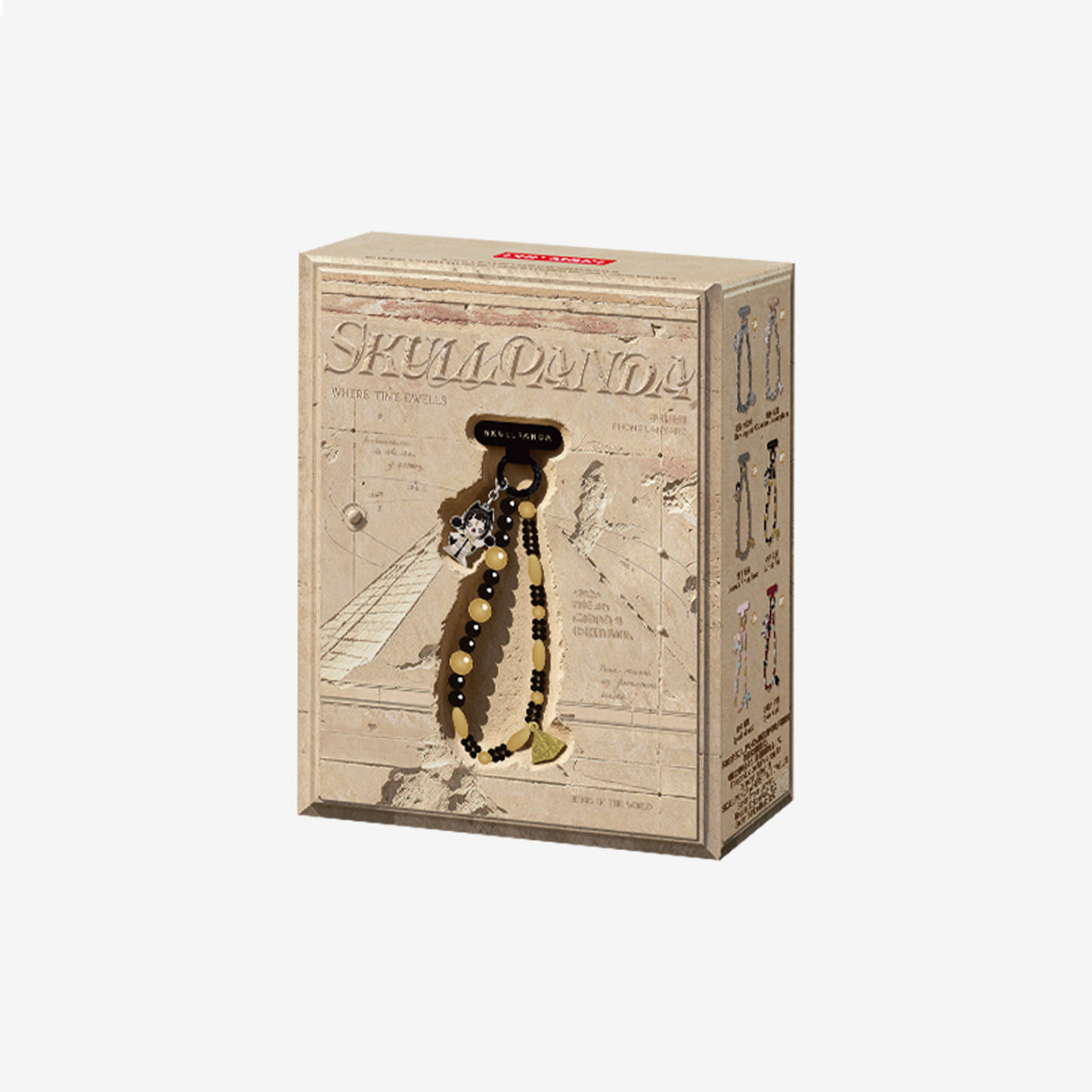 POP MART - Lanière pour téléphone SKULLPANDA Where Time Dwells