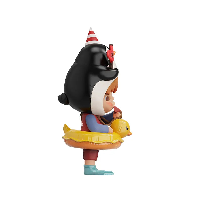 POP MART - Hirono - Figurine de sauveteur pingouin