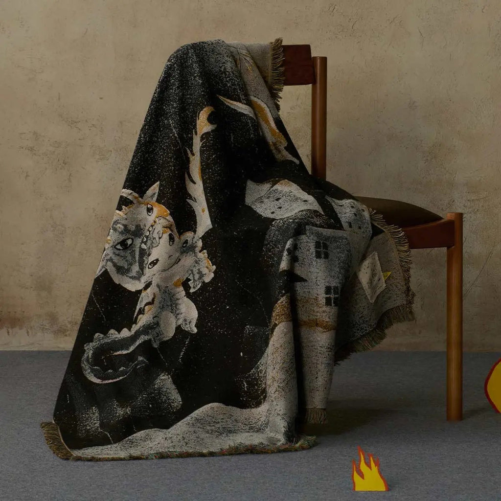 POP MART - Hirono Mist Walker Series - Jacquard Blanket