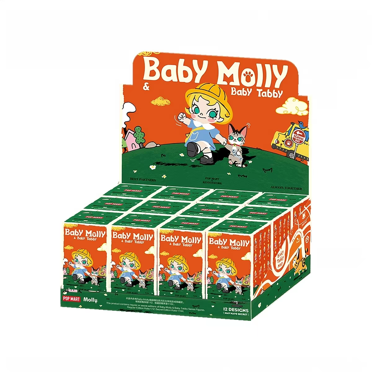 POP MART - Baby Molly & Baby Tabby Series Figures