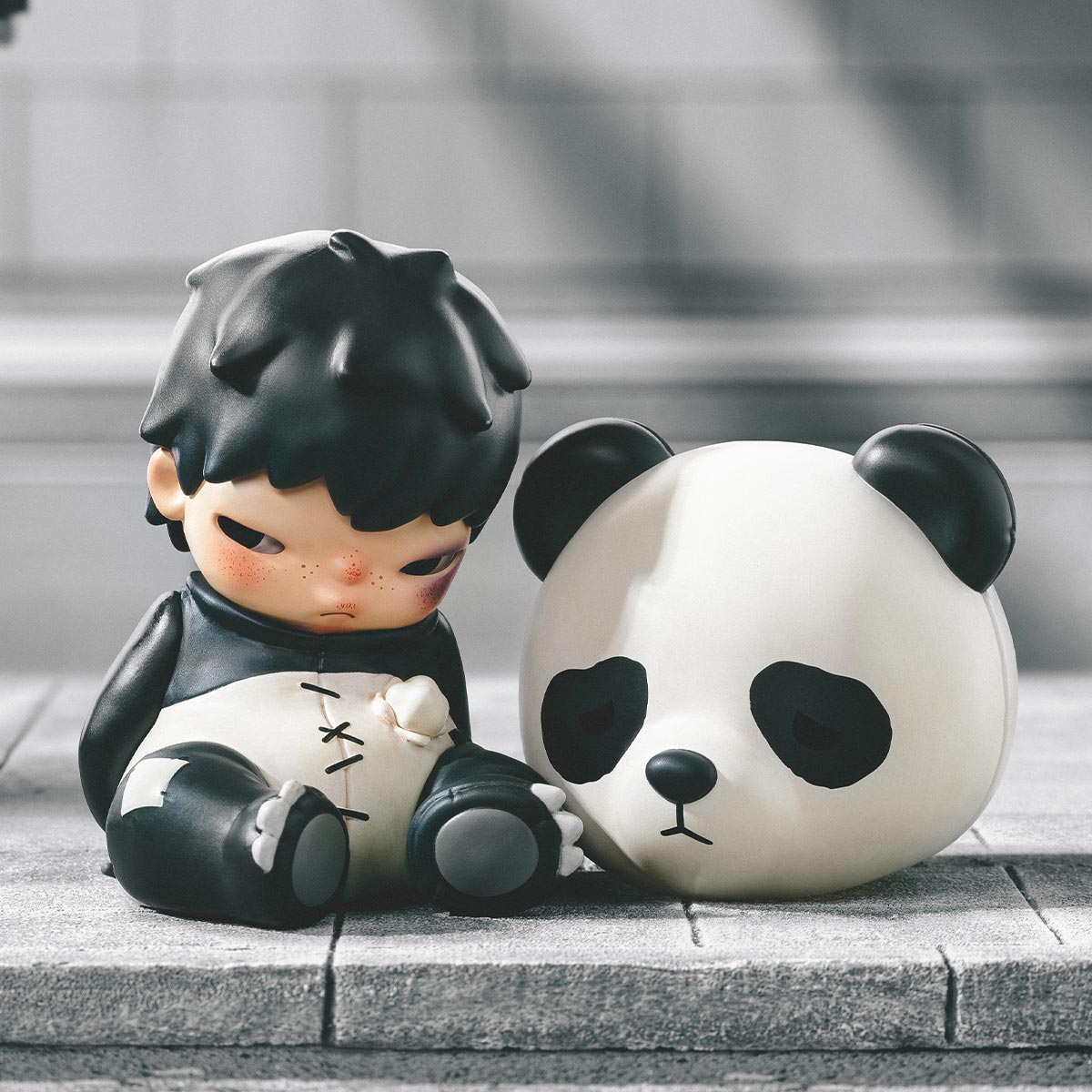POP MART - Hirono Doll Panda Figure