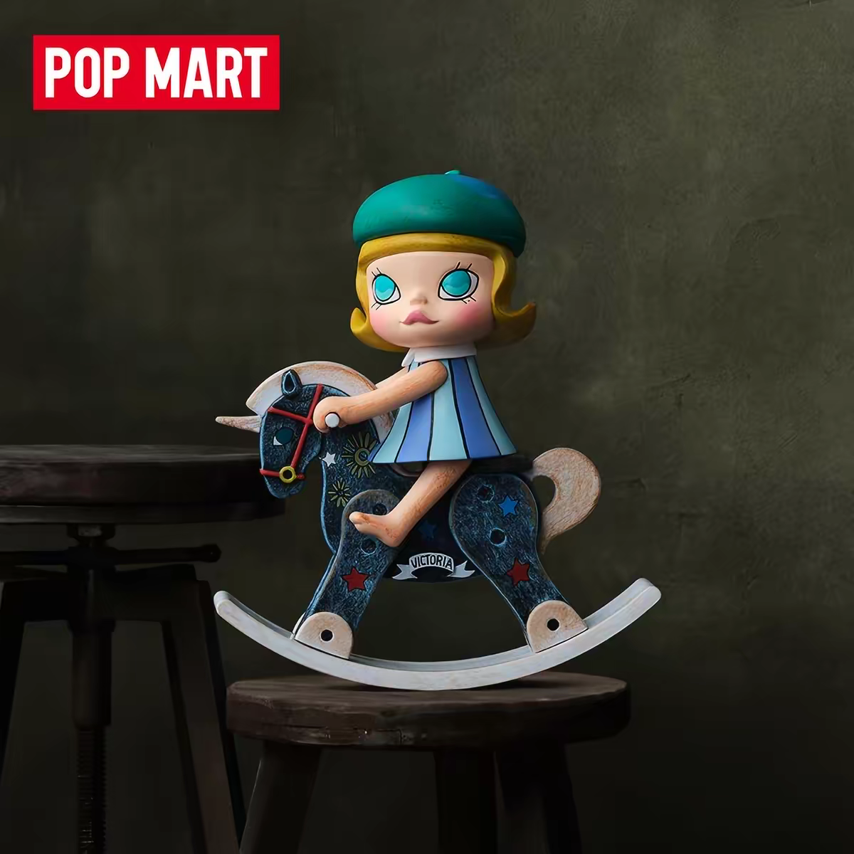 POP MART - Figurines de la série rétro classique MOLLY - édition anniversaire