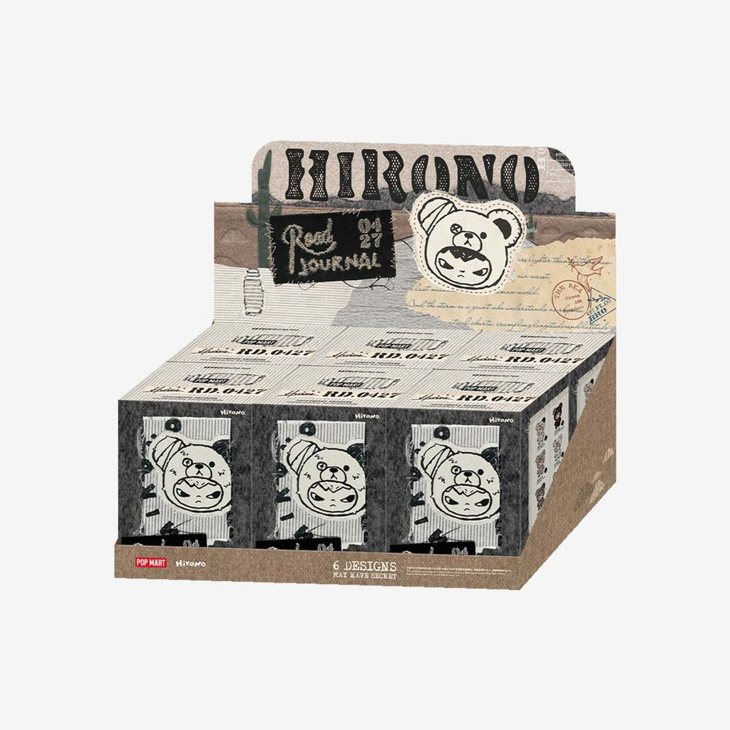 POP MART - Série Hirono Road Journal - Pendentif peluche