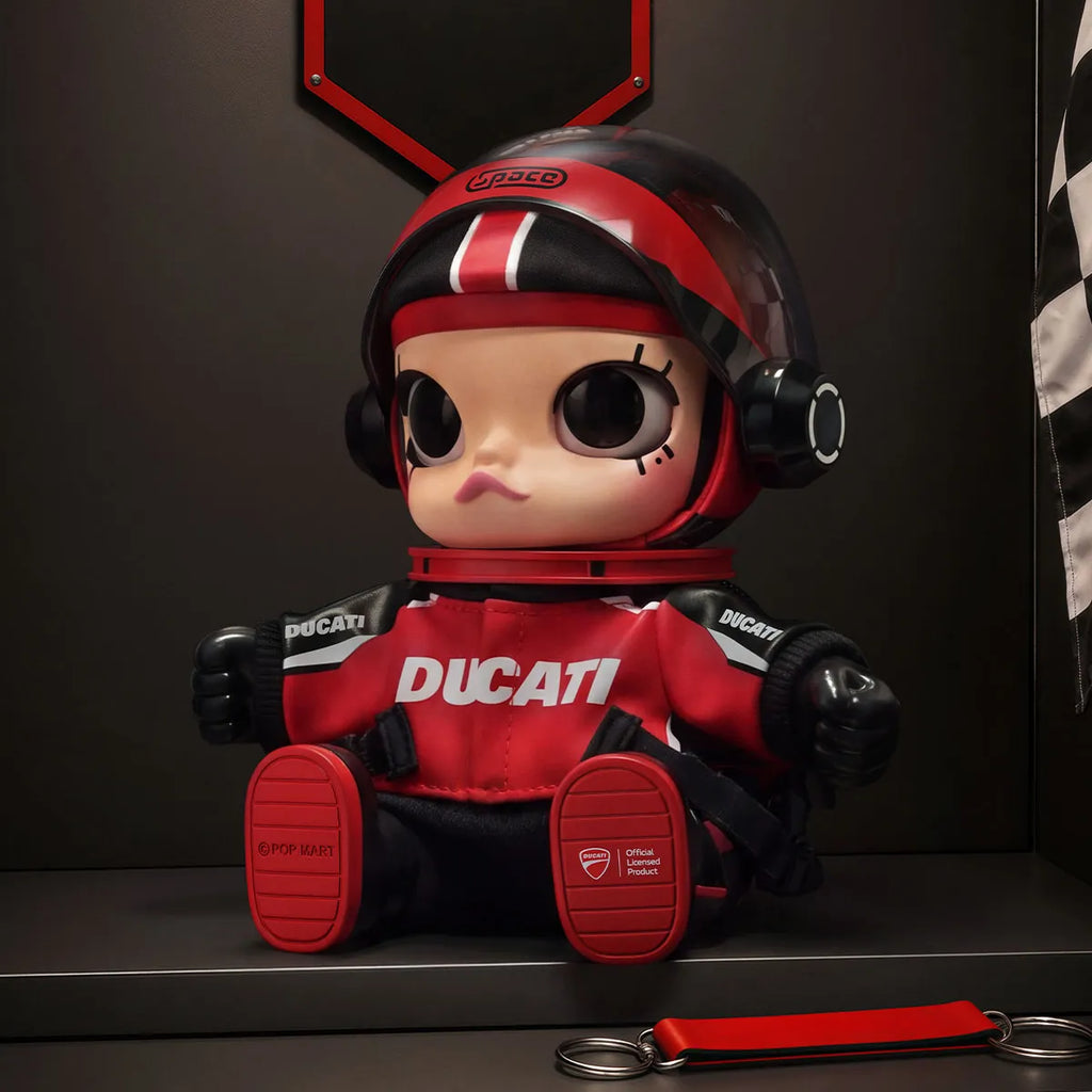 POP MART - Pendentif en vinyle MEGA SPACE MOLLY DUCATI