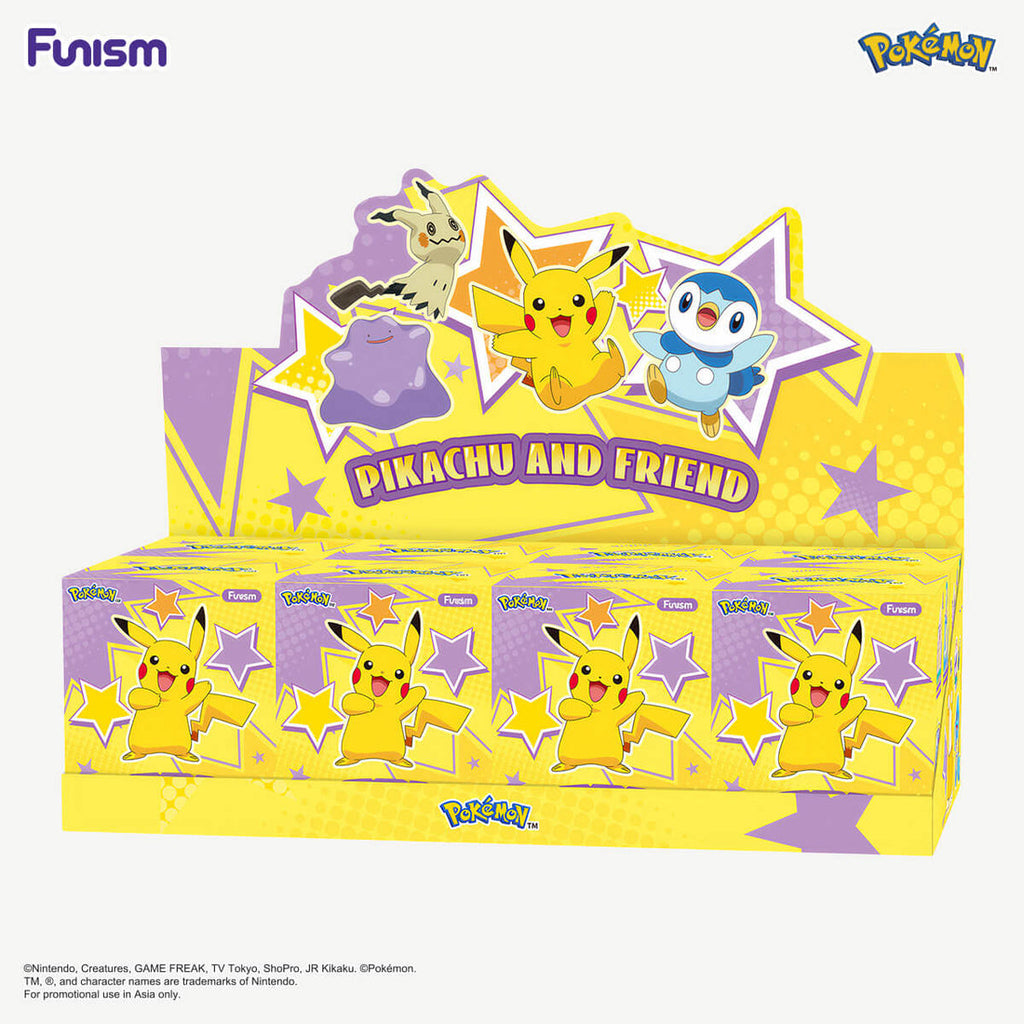 FUNISM - Pokémon Pikachu et ses amis, série boîte surprise
