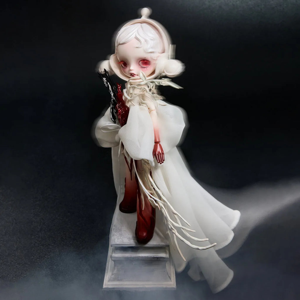 POP MART - Figurine articulée SKULLPANDA × GUO PEI à l'échelle 1/6