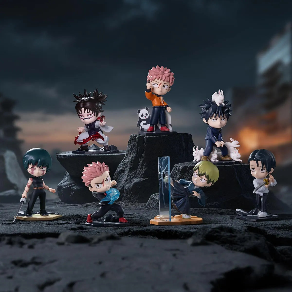 POP MART - Jujutsu Kaisen Figurines de la série The Culling Game