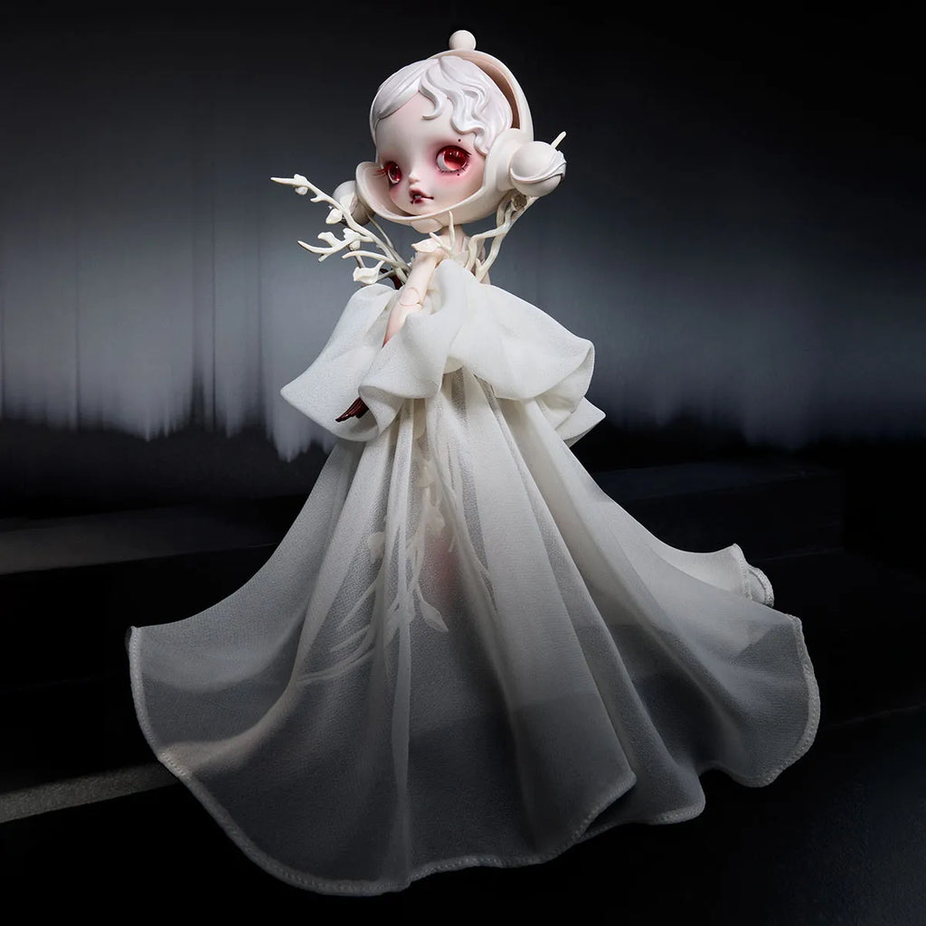 POP MART - Figurine articulée SKULLPANDA × GUO PEI à l'échelle 1/6