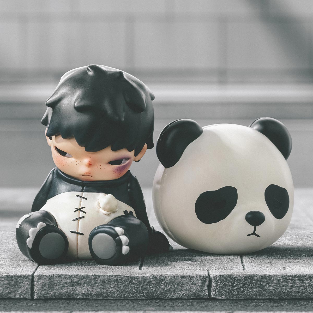 POP MART - Hirono Doll Panda Figure