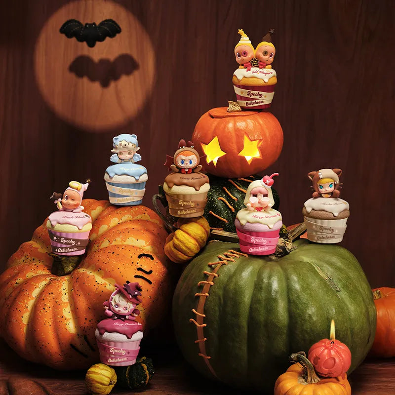 POP MART - Série Spooky Bakehouse - Boîte lumineuse de projection pour veilleuse