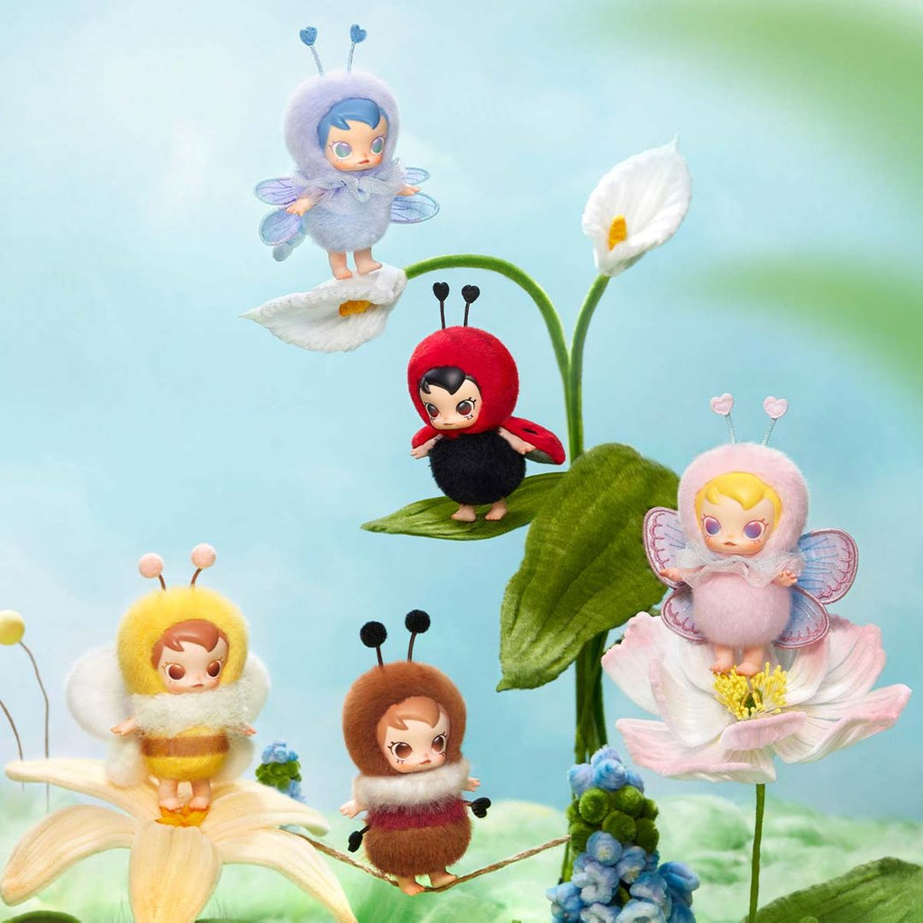 POP MART - Baby Molly Buggy Roam Series - Pendentif en peluche vinyle