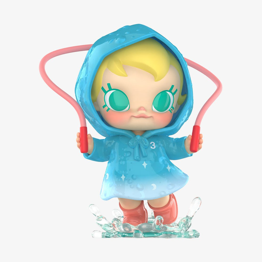 POP MART - Figurine amusante de bébé Molly pour les jours de pluie