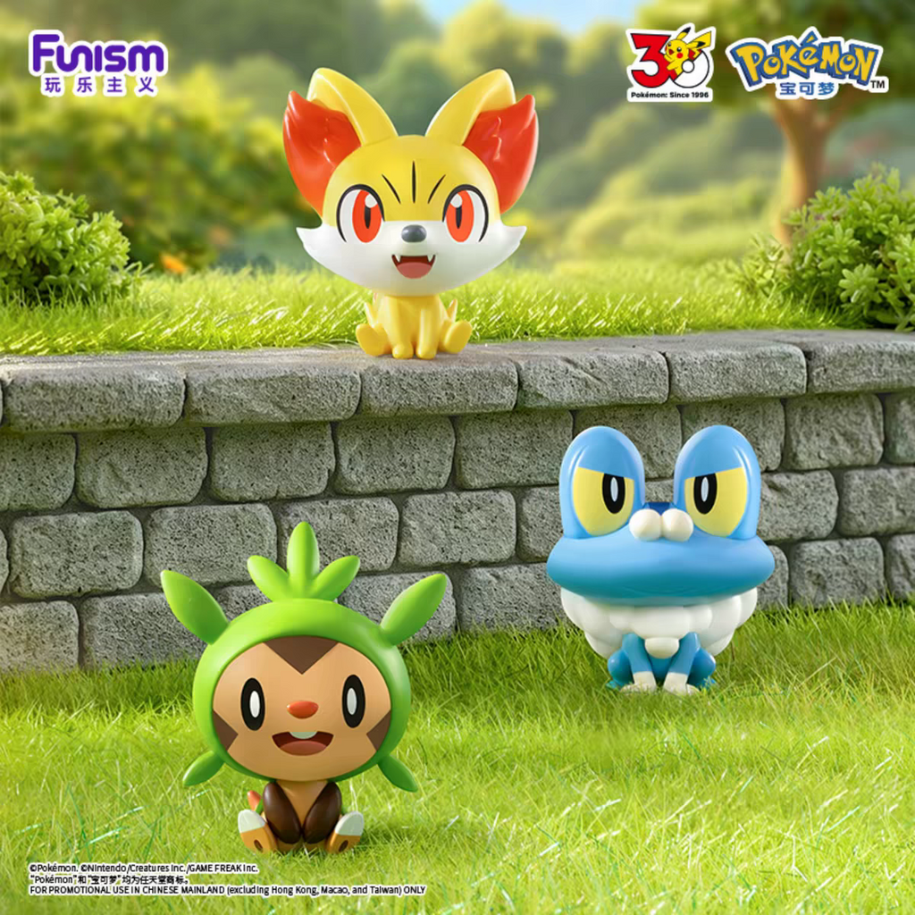FUNISM - Pokémon 30ème Anniversaire – Boîte mystère Premier Partenaire