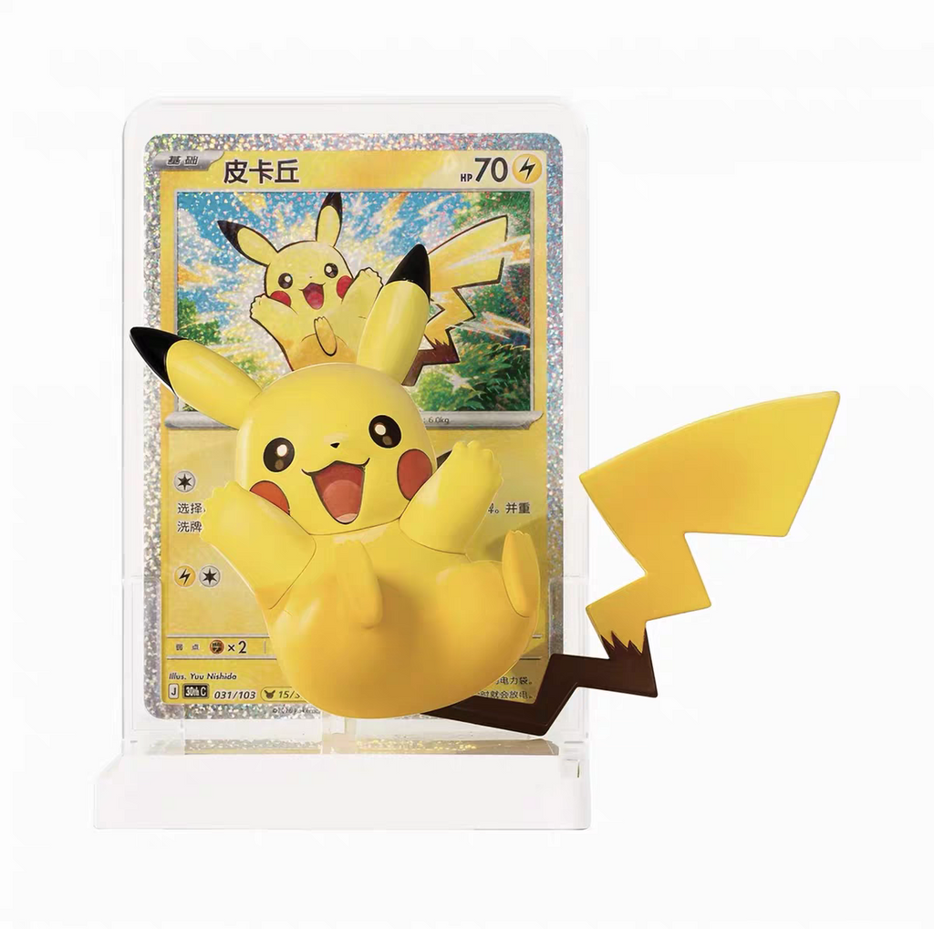 POKÉMON - Collection de Figurines Pikachu « Dream Painting Touch » – Célébration du 30e Anniversaire Pokémon
