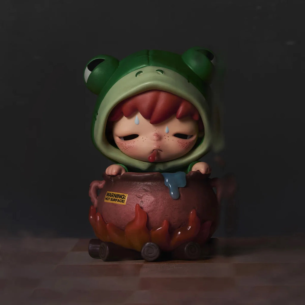 POP MART - Figurines de la série Hirono Tamed Wildgrass