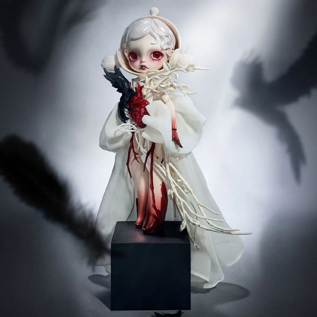 POP MART - Figurine articulée SKULLPANDA × GUO PEI à l'échelle 1/6