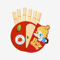 POP MART - Coffret de rangement à fermeture magnétique Babby Molly Fruity Aroma Series